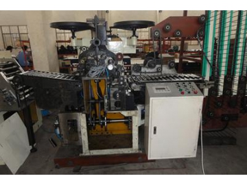 Maquina taponadora de tubos de aluminio