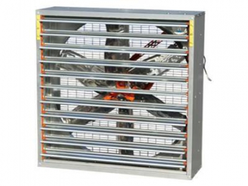 Extractor con rejilla montable, ventilador axial modelo DJF (M)