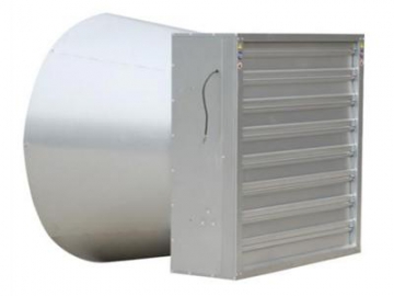 Extractor de volumen alto, ventilador axial modelo DJF (C)