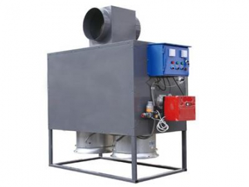 Soplador calefactor de aire a gas