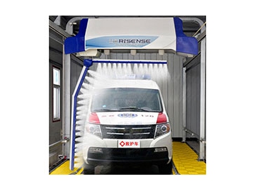 Túnel de desinfección de ambulancias