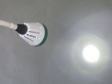 Lámpara de exploración LED con base rodable