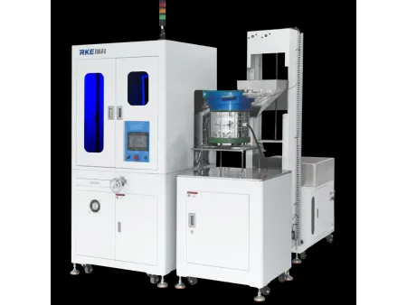 Máquina de inspección óptica (corriente de Foucault)