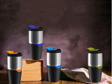 Vaso Térmico de Acero Inoxidable, con Tapa Hermética