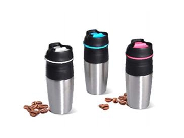 Vaso Térmico de Acero Inoxidable, con Tapa Hermética