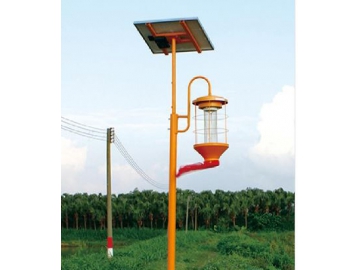 Luminaria Solar, para Matar Insectos