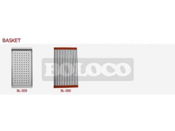 Fregadero de una tina de acero inoxidable con acabado satinado BL-784