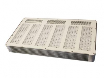 Panel de iluminación LED para cultivo con luz roja y azul de 630 Watt