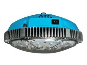 Luz LED para cultivo con forma de plato volador de 140 Watt