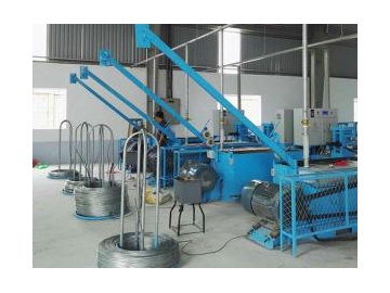 Máquina de enrollado y trefilado de alambre