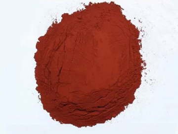 Fósforo rojo en polvo