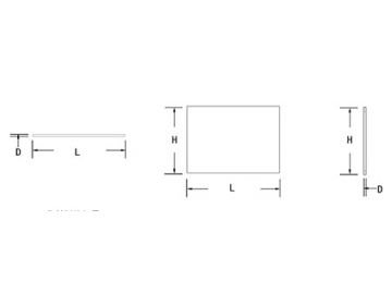 Panel de puesto de trabajo para laboratorio (panel trasero)