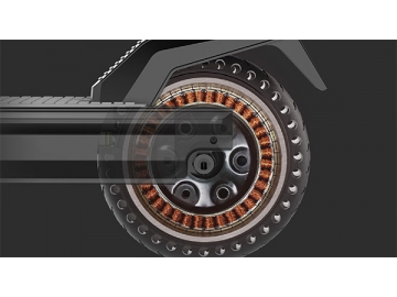 Scooter Eléctrico, con Ruedas de Caucho Macizo de 8.5'' y Motor de 380W Serie 856G