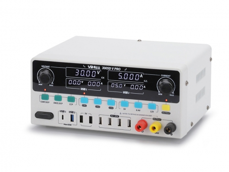 Fuente de alimentación DC lineal YIHUA 3005D V PRO (salida única de 30V/5A)