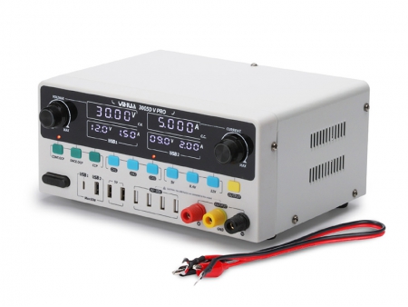 Fuente de alimentación DC lineal YIHUA 3005D V PRO (salida única de 30V/5A)