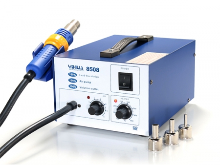 Estación de soldadura y desoldadura de aire caliente YIHUA-8508 Estación de soldadura y desoldadura de aire caliente YIHUA-8508