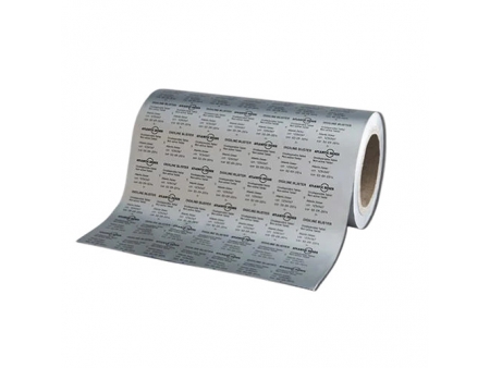 Impresora flexográfica de un color, impresión de foil de aluminio