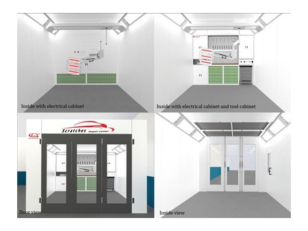 Cabina de Pintura Automotriz, Serie GL1-N