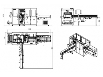 Envasadora de Pañuelos Faciales, TP-T300 / T15N; Empacadora de Pañuelos Desechables