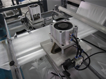 Máquina para producción de bolsa no tejida con manija WFB-BT600