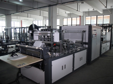 Máquina para producción de bolsa no tejida con manija WFB-BT600