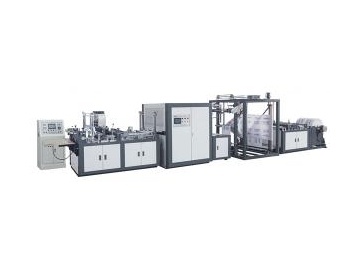Máquina para producción de bolsas no tejidas WFB-KT