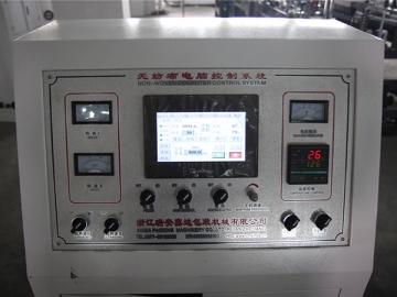 Máquina para producción de bolsa no tejida con manija WFB-DT600