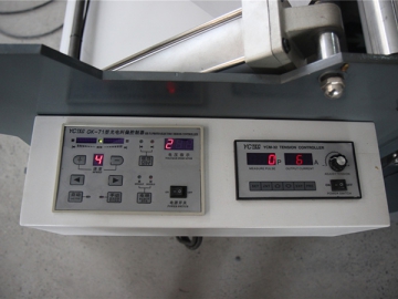 Máquina para producción de bolsa no tejida con manija WFB-DT600