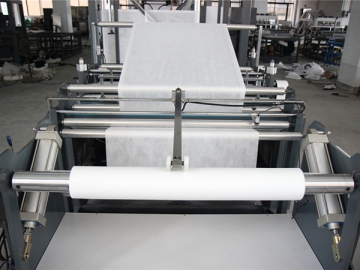 Máquina para producción de bolsa no tejida con manija WFB-DT600