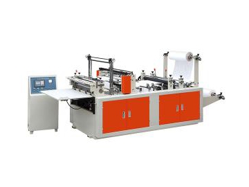 Máquina para producción de bolsa plana no tejida WFB-D600