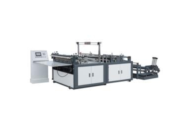 Máquina para producción de bolsa plana no tejida WFB-D600
