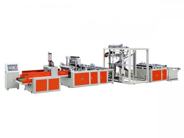 Máquina para producción de bolsa camiseta no tejida WFB-P600