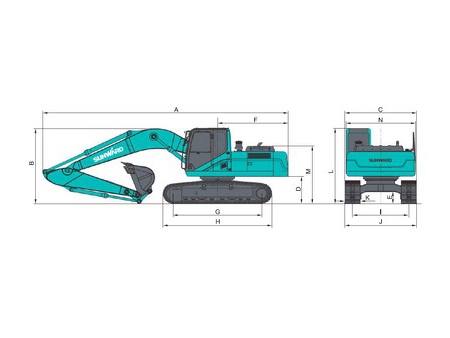 Excavadora Media, SWE225E-3H