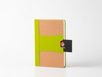 Cuadernos de Cuero, con Tapas con Bolsillos