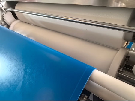 Laminadora de masa de 2 rodillos/ Máquina laminadora de masa de 2 rodillos