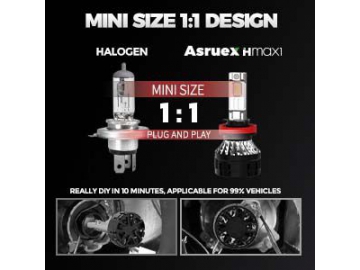 HMAX1-H8 H11 H16 Bombilla LED