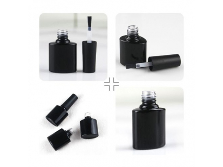 Frasco de Vidrio Negro, para Esmalte de Uñas SP-702