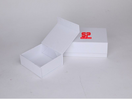 Caja Plegadiza, en Color Blanco SP-23