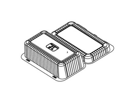 Termoformadora de plástico BOPS, DB-5162/5476/6378/7095