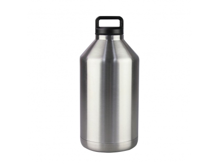 Growler de 3.8L de Doble Pared con Boca Ancha y Tapa Chug