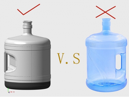 Jarra de agua de acero inoxidable 304 de grado alimenticio, sin plástico, de 4 galones, con asa ergonómica