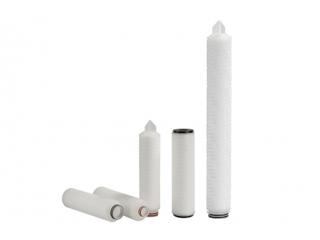Filtro de Cartucho de Membrana de PTFE con Estructura de PVDF Resistente a la Corrosión, Serie PVDF
