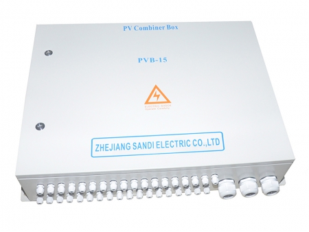 Caja combinadora fotovoltaica (15 cuerdas)