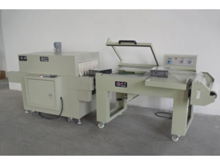 Máquina de envasado con film termocontraíble semiautomática