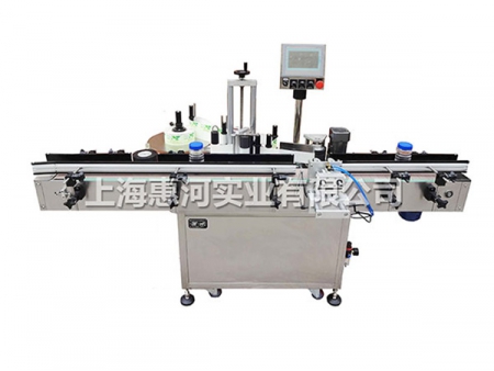 Máquina etiquetadora industrial de botellas automática