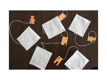 Máquina llenadora y selladora de bolsas de té (con hilos y etiquetas)