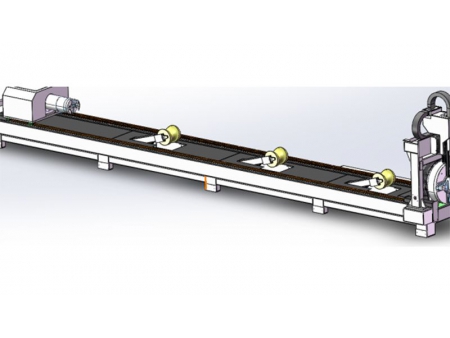 Cortadora láser de fibra CNC para tubos