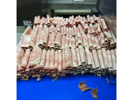 Rebanadora de carne congelada