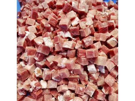 Cortadora de carne congelada en cubos 2D