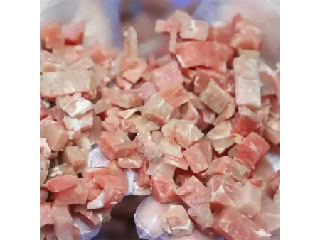 Cortadora de carne congelada en cubos 3D (400-900kg/h)